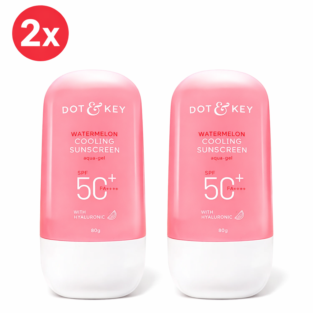 Watermelon Cooling Sunscreen SPF 50+ PA++++ (80g) (Pack of 2)